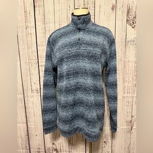 Eddie Bauer Blue Patterned‎ Pullover